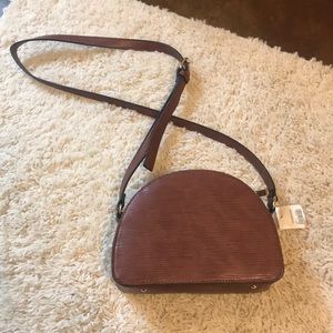 Brown crossbody purse NWT